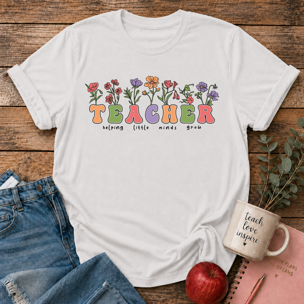 Teacher Grow Minds T-shirt