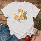 Reading is Happy Place T-shirt
