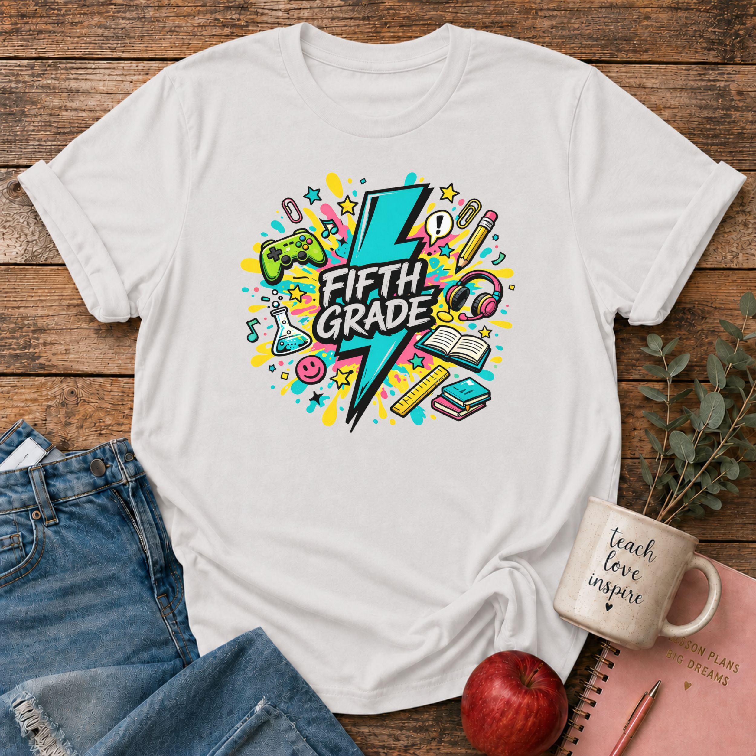 Electric Fifth Grade T-shirt