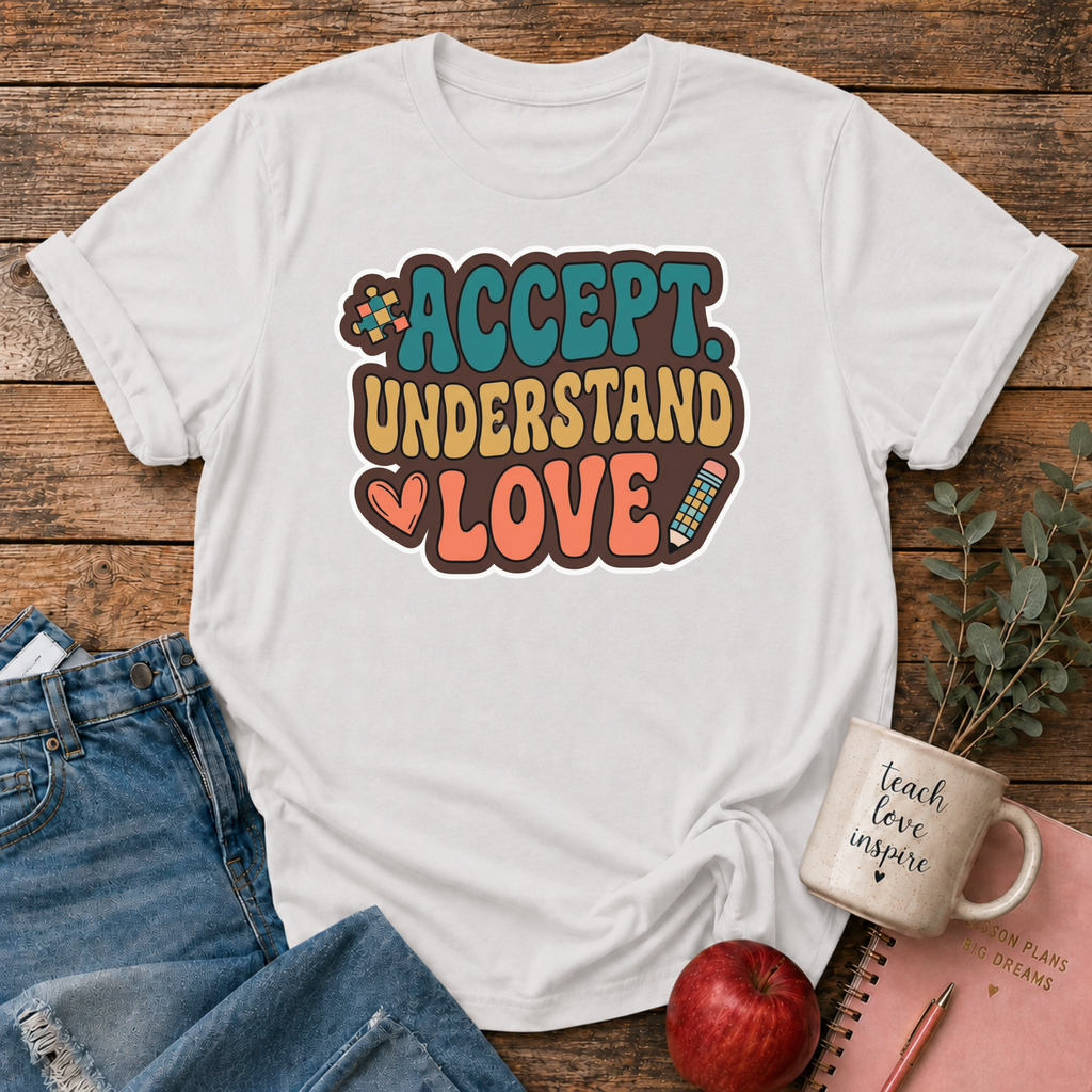 Accept Understand Love T-shirt