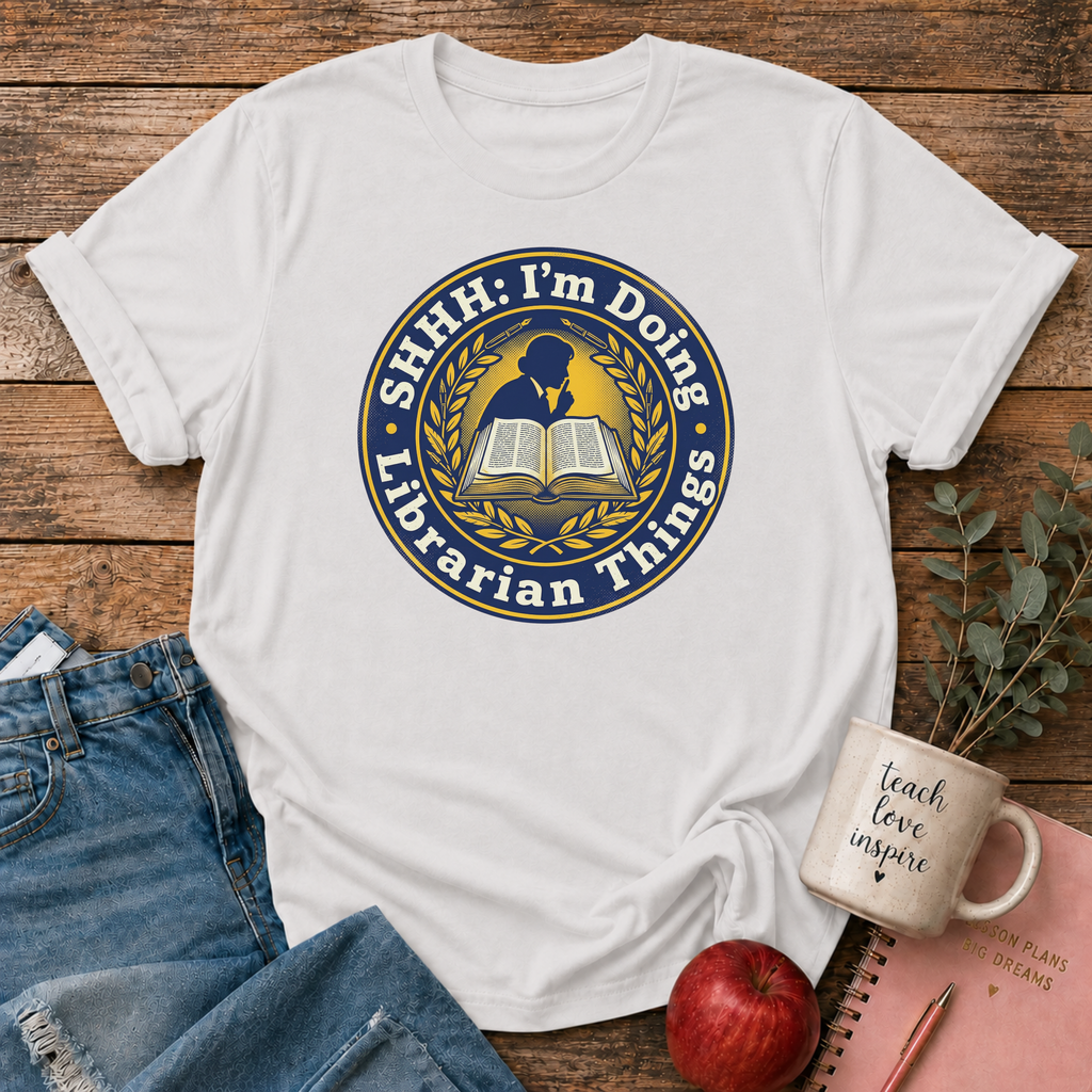 Shhh Librarian Things T-Shirt