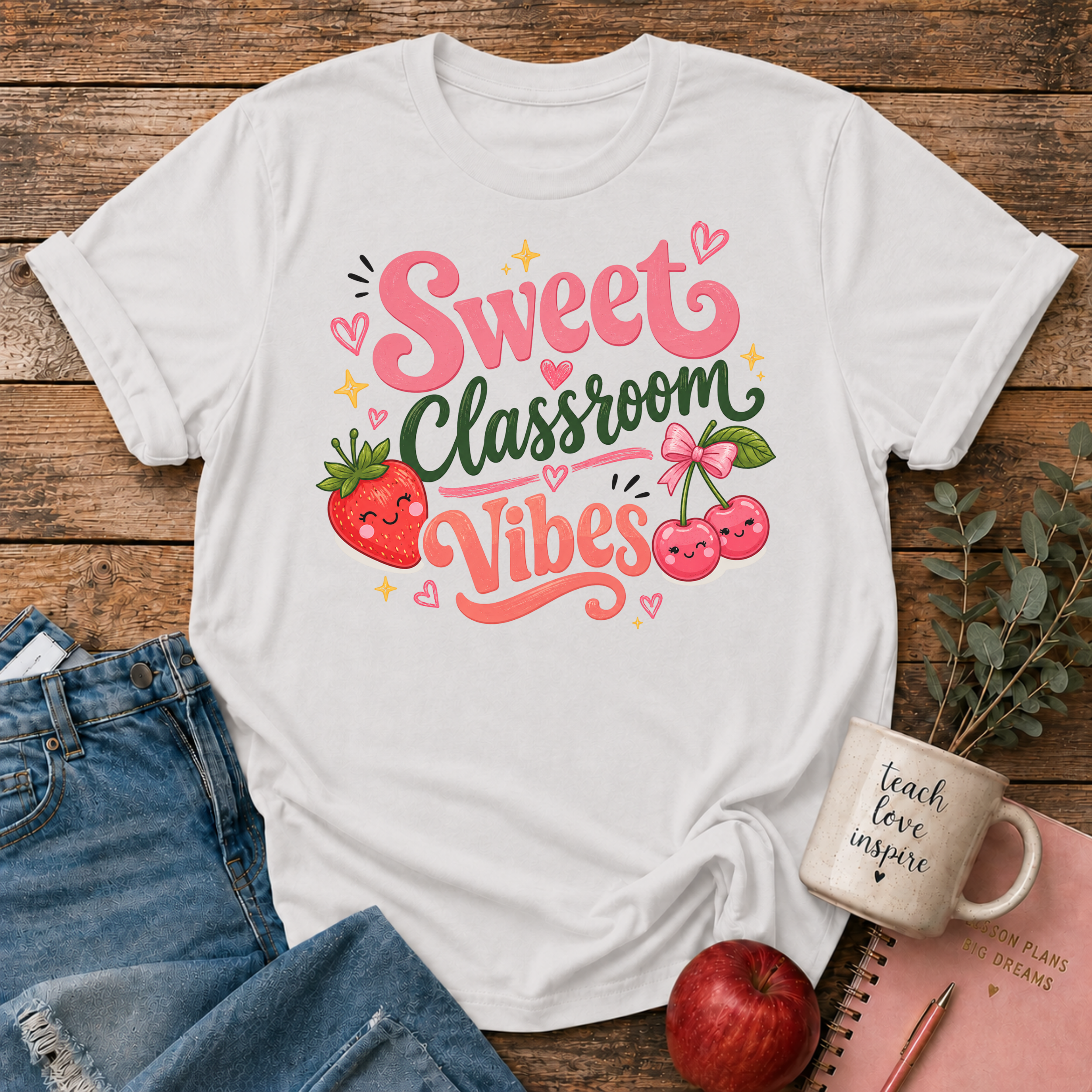 Sweet Classroom Vibes T-shirt