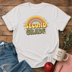 Second Grade Retro T-shirt