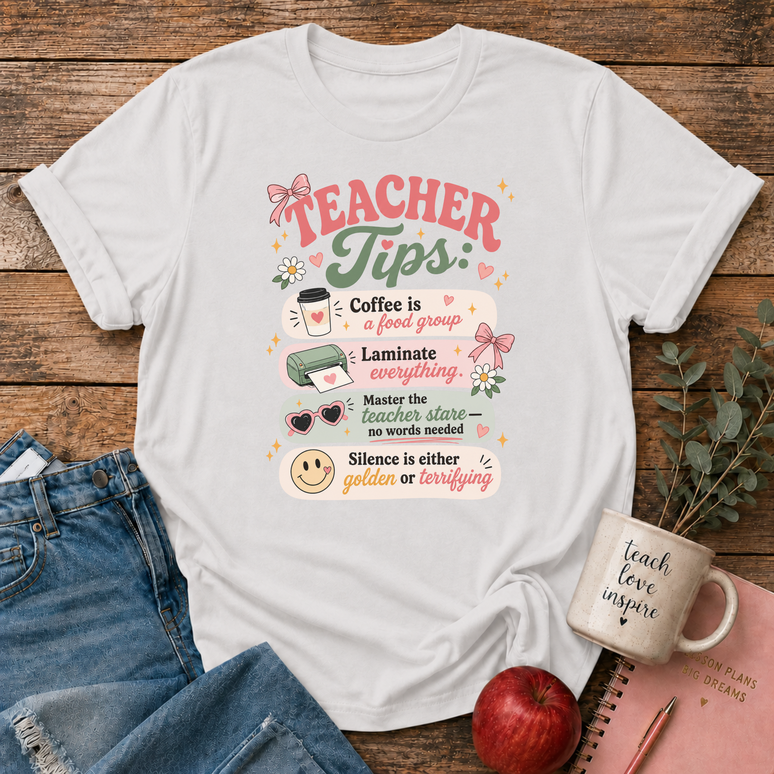 Teacher Tips T-shirt