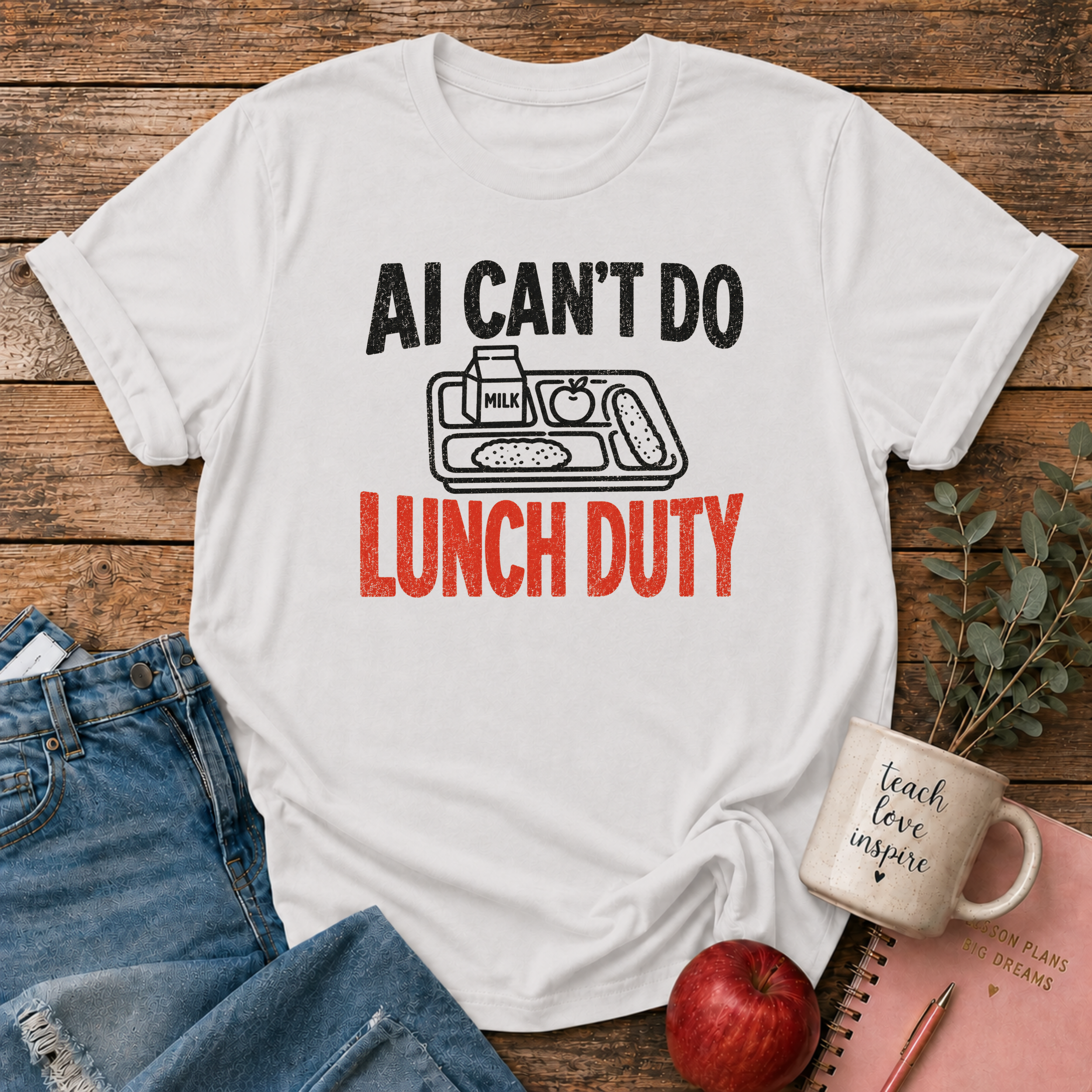 AI Lunch Duty T-shirt