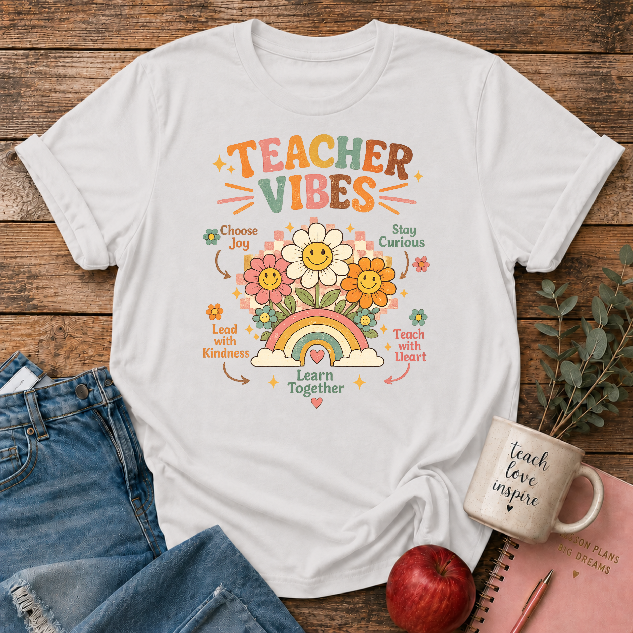 Teacher Vibes T-shirt
