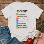 Teacher List T-shirt