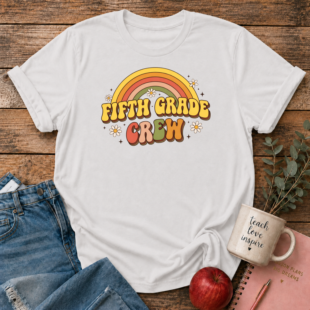 Fifth Grade Retro T-shirt