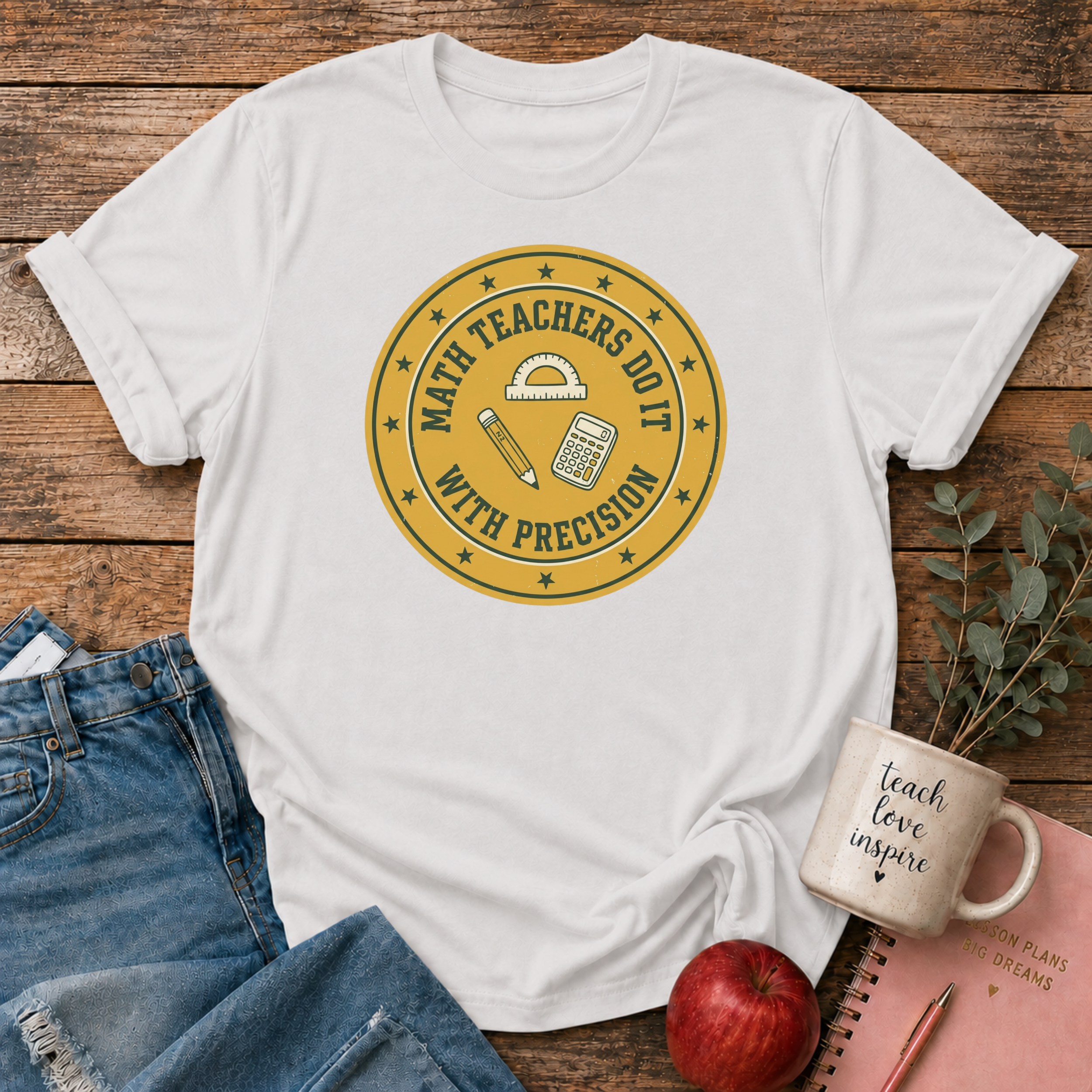 Math Teacher T-shirt